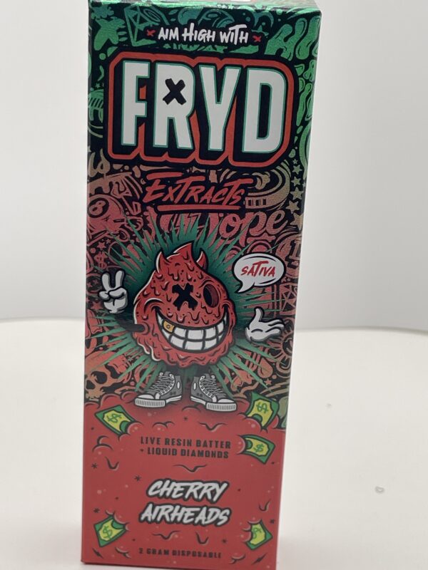 Exotic FRYD Vape (fire) Live Resin Banana Runtz