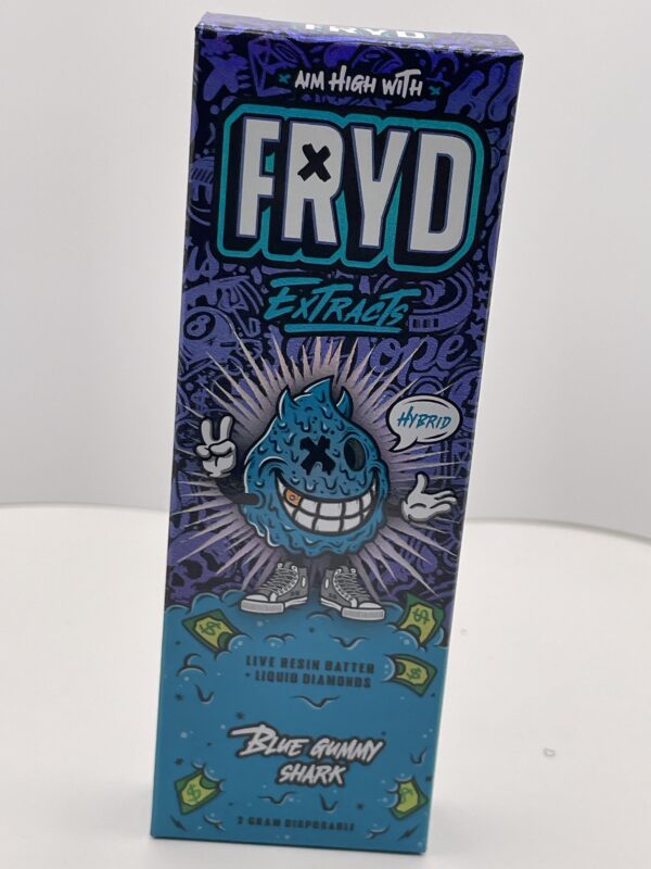 Exotic FRYD Vape (fire) Live Resin Hawaiian Shave Ice