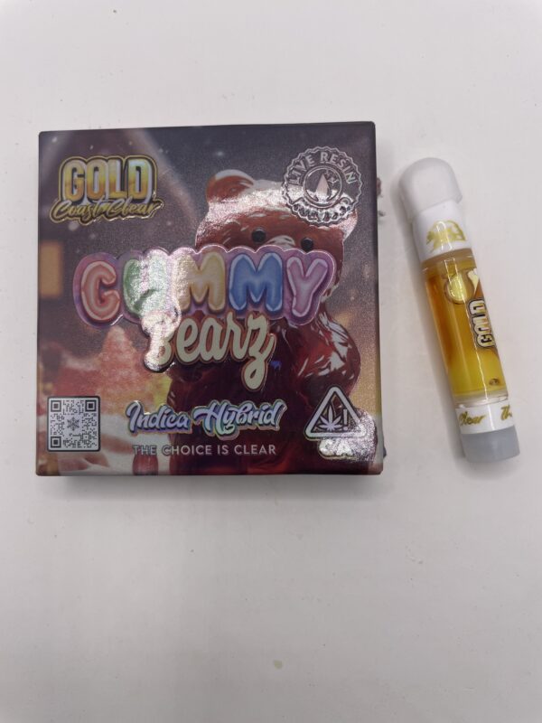 Exotic Vape Cart Live Resin Gummy Bear