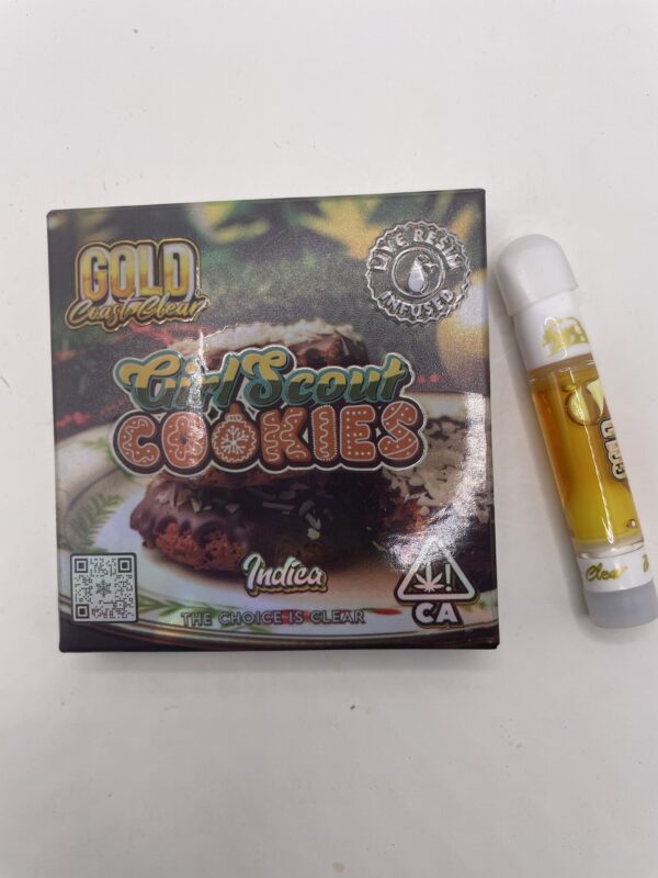 Exotic Vape Cart Live Resin Girl Scout Cookies