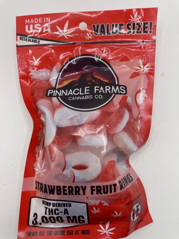 Exotic Gummies (fire) strawberry fruit