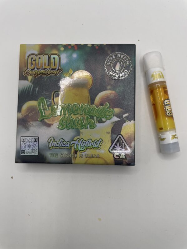 Exotic Vape Cart Live Resin Lemonade Slush