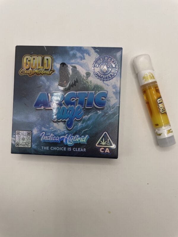 Exotic Vape Cart Live Resin Arctic Haze